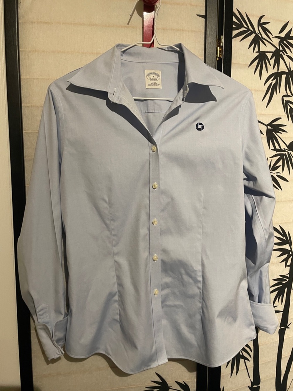Chase Bank Brooks Brothers button shirt
